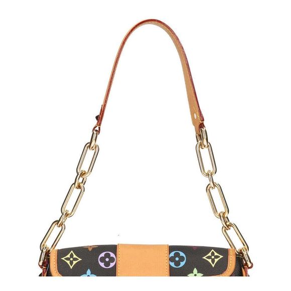 Louis Vuitton Patty Monogram Multicolor Noir Black Handbag - Picture 12 of 12